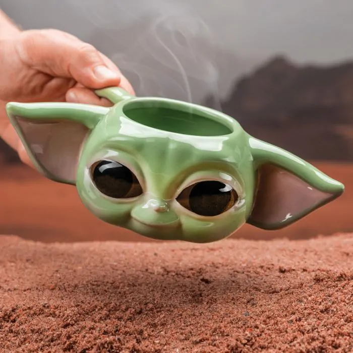 Star Wars Grogu Baby Yoda Plüschspielzeug, 11-in Das Kind aus The