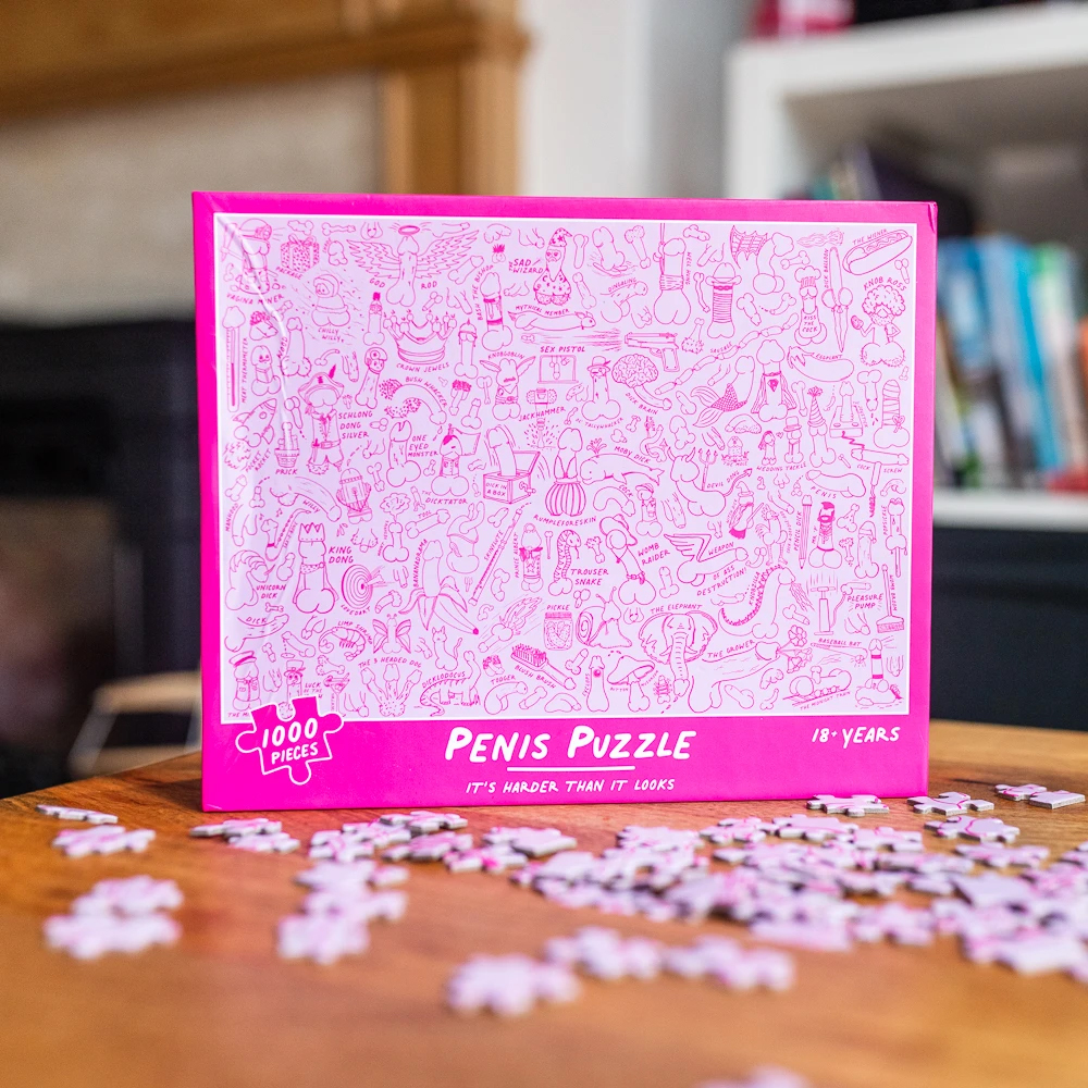 Penis Puzzle, Spiel, Witzige Geschenke, Geschenk, Geschenkidee