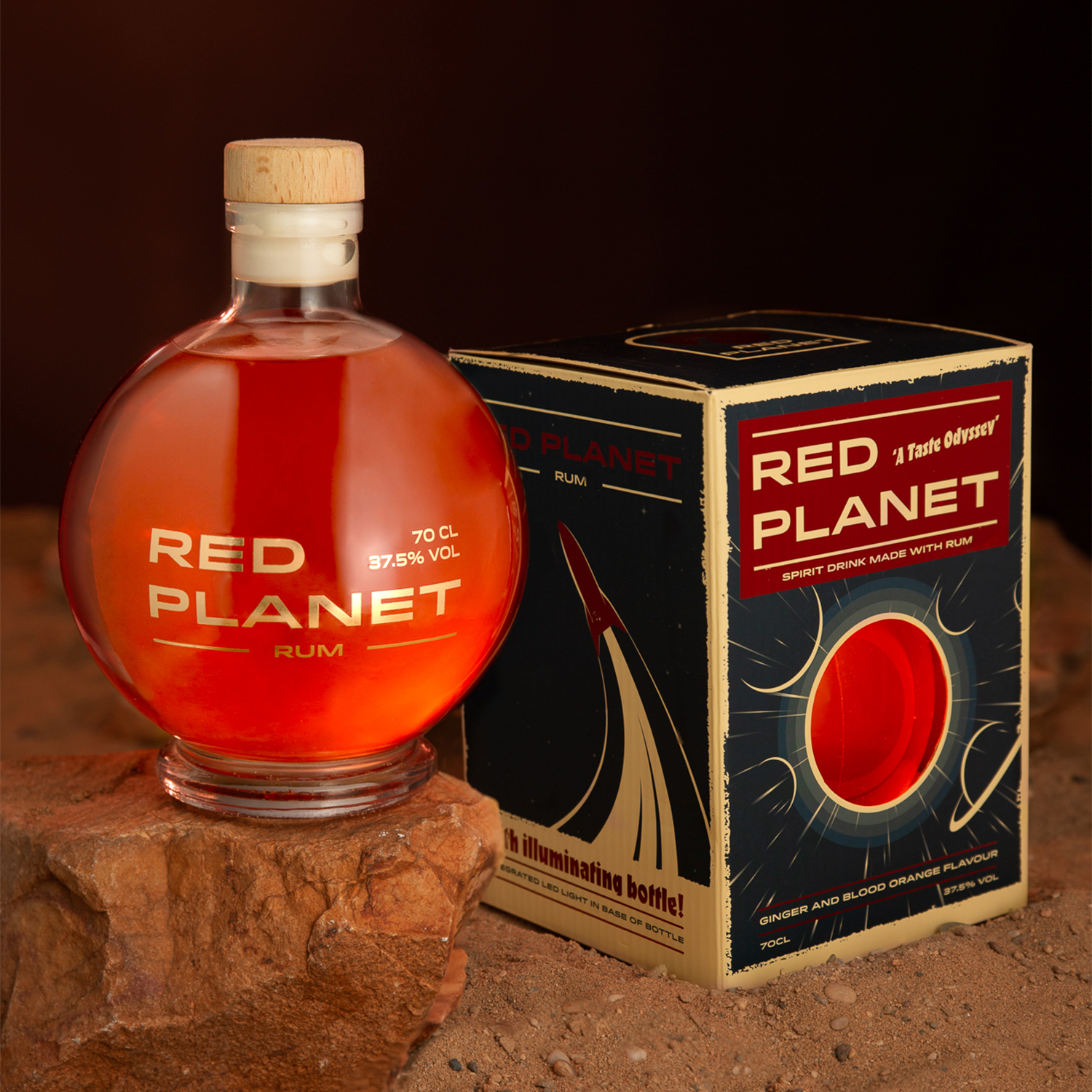 Red Planet Rum, Witzige Geschenke, Romantische Geschenke, Hochzeitsgeschenk, Geschenk, Geschenkidee